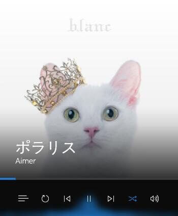 mini 播放窗口（频谱的动画美）